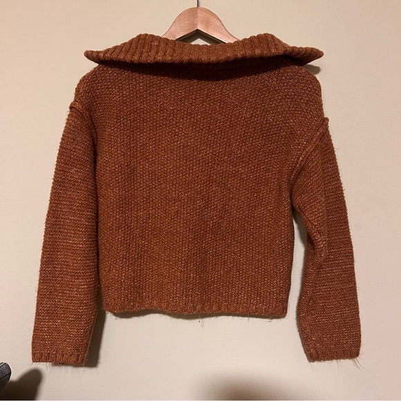 Universal Thread Rust Cowl Neck Sweater - Picture 4 of 4